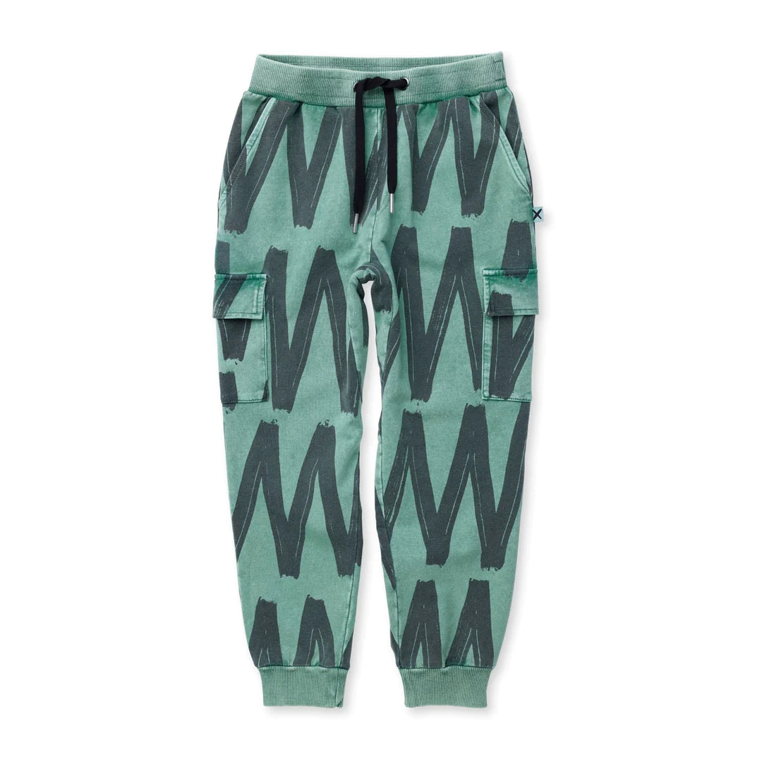 Minti Scattered Trackies - Electric Blue
