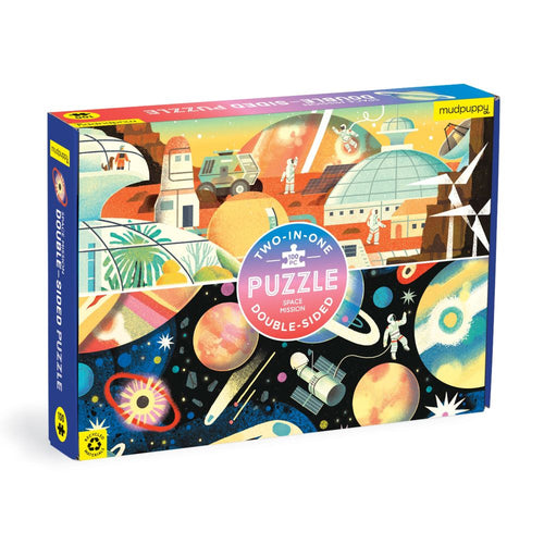 DOUBLE SIDED 100PC PUZZLE SPACE