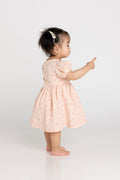 KYND BABY SHIRRED DRESS - DITSY FLORAL