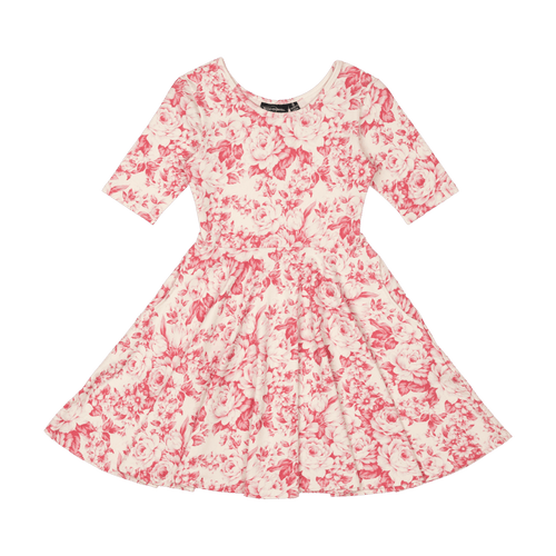 ROCK YOUR BABY FLORAL TOILE MABEL DRESS