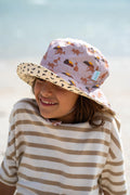 ACORN AUSSIE SUNSET WIDE BRIM BUCKET HAT