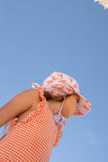 ACORN PINK LOBSTERS SWIM FLAP CAP