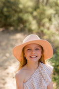 ACORN FOLKLORE WIDE BRIM HAT LT PINK