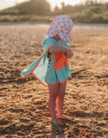 ACORN PINK LOBSTERS SWIM FLAP CAP