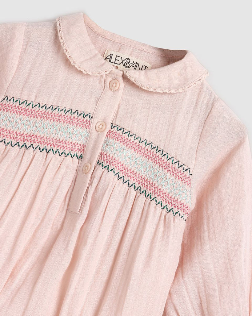 ALEX & ANT MAEVE PLAYSUIT - BLUSH PINK