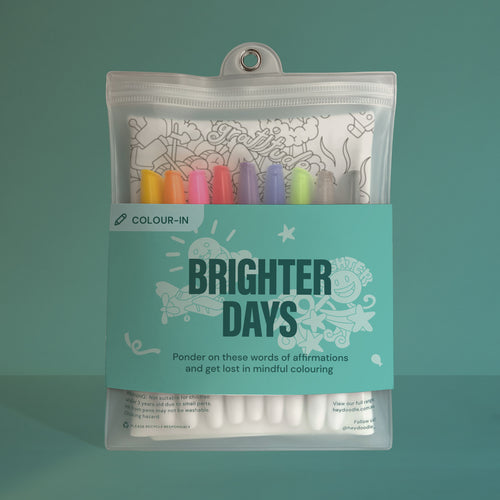 HEY DOODLE MAT DRAW-BRIGHTER DAYS