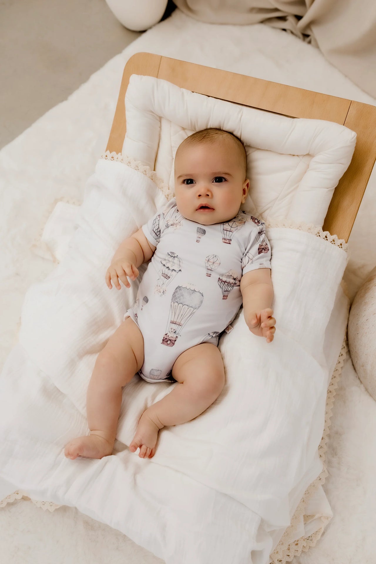 CONFETTI KIDZ BAMBOO BODYSUIT - DREAMY SHEEP