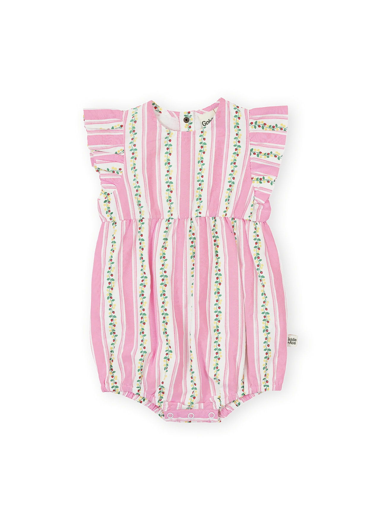 GOLDIE & ACE ANTIQUE STRIPE LANI ROMPER