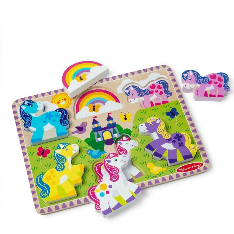 MELISSA & DOUG UNICORN CHUNKY PUZZLE