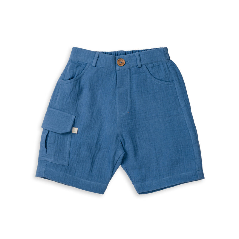 TINY TWIG CORONET BLUE SHORTS