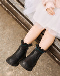 WALNUT FLORA BOOT BLACK