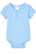 MILKY ICE BLUE RIB BUBBYSUIT