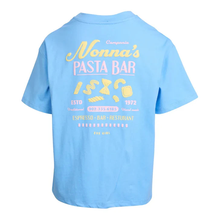 EVE GIRL NONNA TEE BLUE