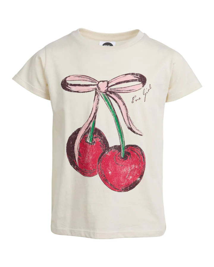 EVE GIRL CHLOE CHERRY TEE 8-14YRS