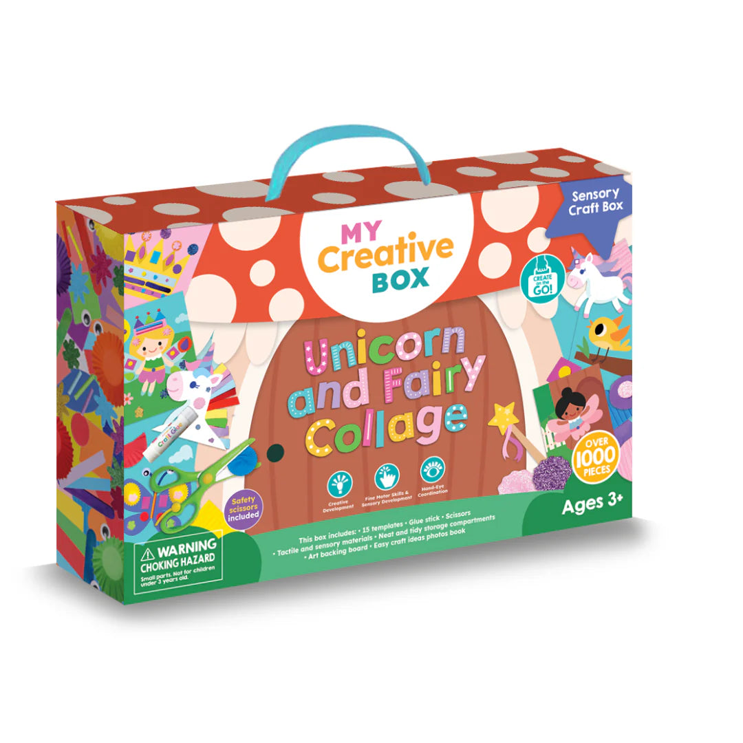MY CREATIVE BOX UNICORN & FAIRY COLLAGE SENSORY CRAFT BOX