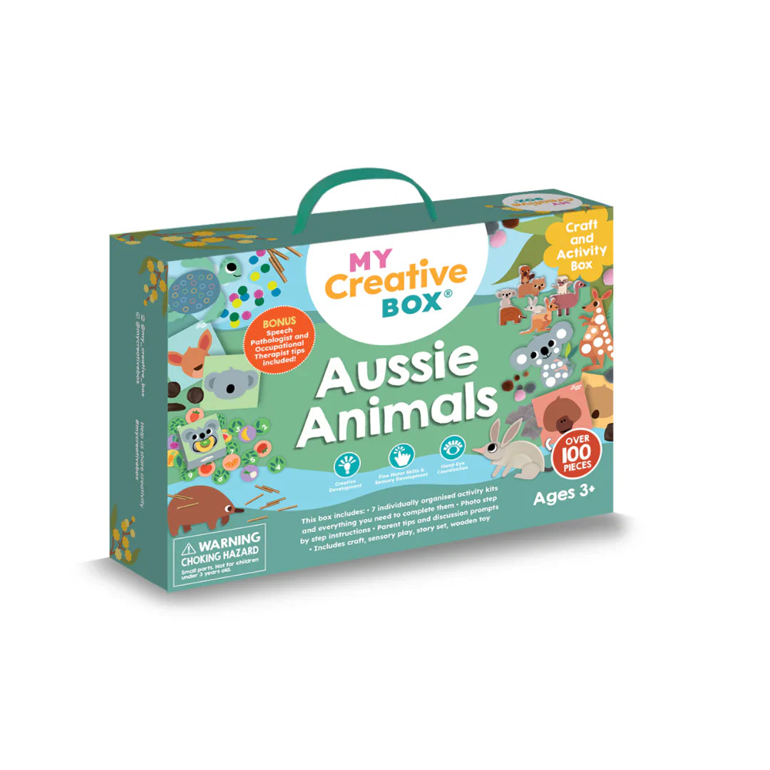 MY CREATIVE BOX AUSSIE ANIMALS CRAFT & ACTIVITY BOX
