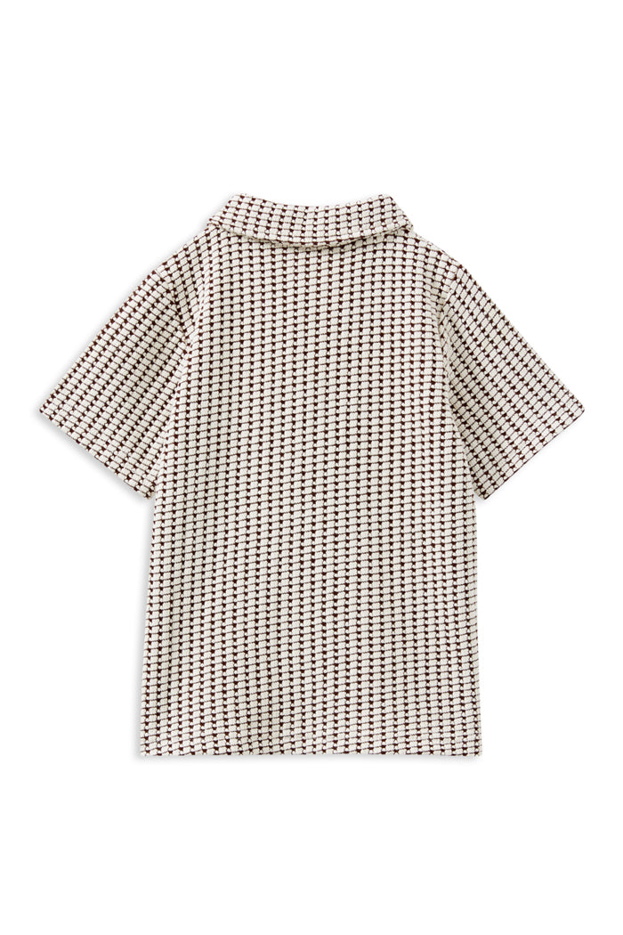 MILKY CHOCOLATE KNIT POLO
