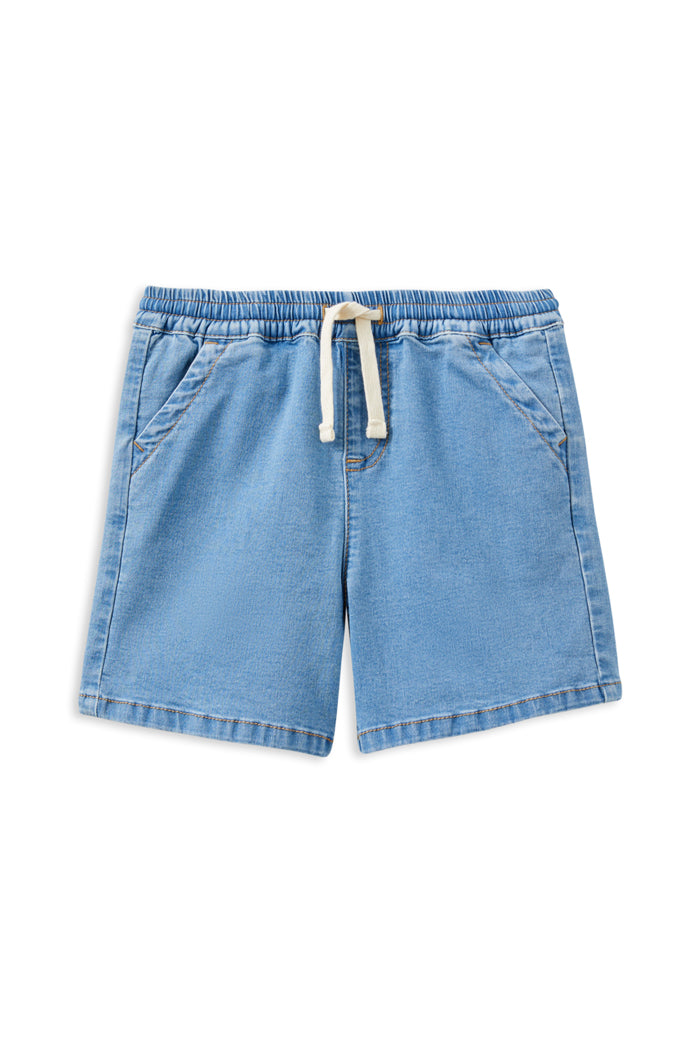 MILKY DENIM SHORT S26
