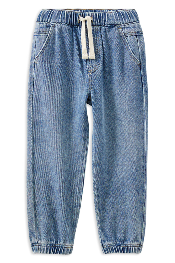 MILKY LIGHT WASH DENIM JEAN