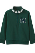 MILKY GREEN ZIP SWEAT
