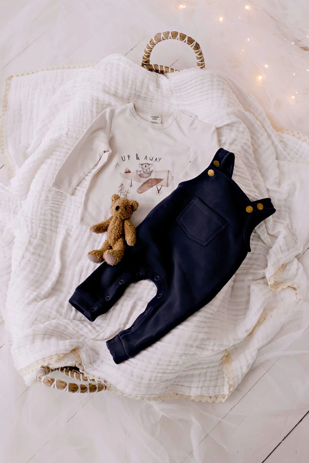 CONFETTI KIDZ PLACEMENT TOP - UP & AWAY