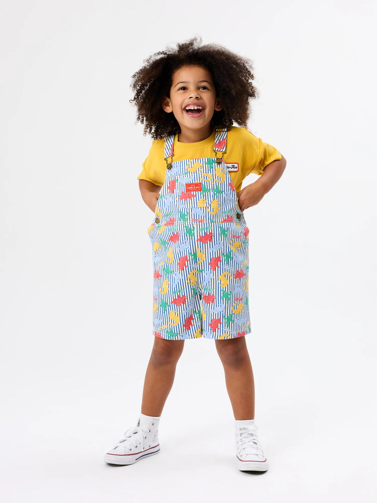 GOLDIE & ACE DINO PRINT BURTON OVERALL
