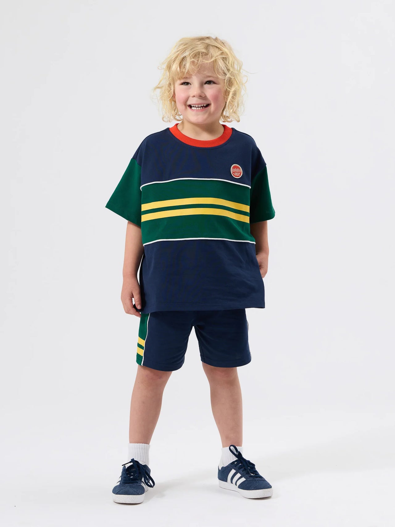 GOLDIE & ACE OVERSIZED ATHLETICS T-SHIRT