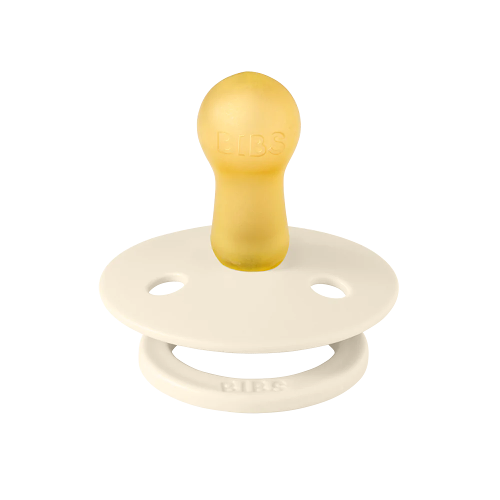 BIBS DUMMY 2 PACK SIZE 3 (18MTH+) IVORY