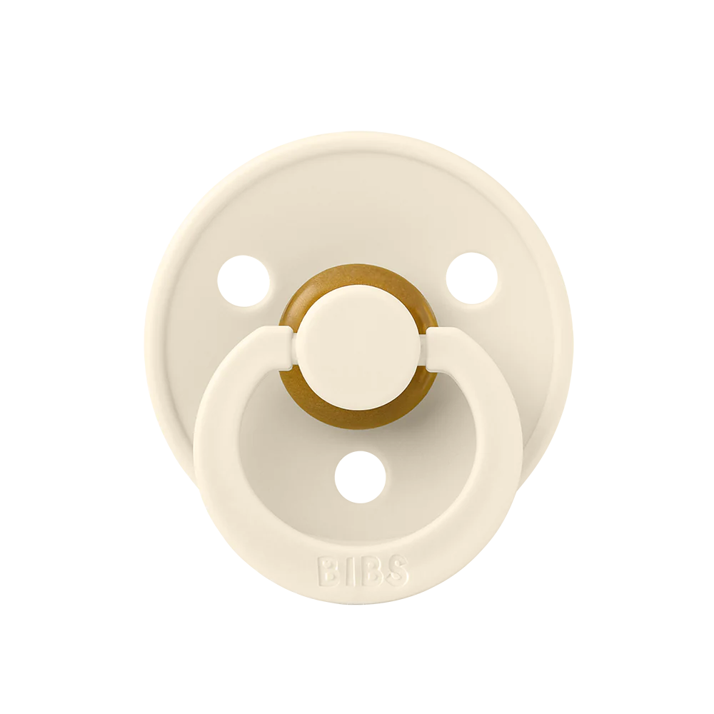 BIBS DUMMY 2 PACK SIZE 3 (18MTH+) IVORY