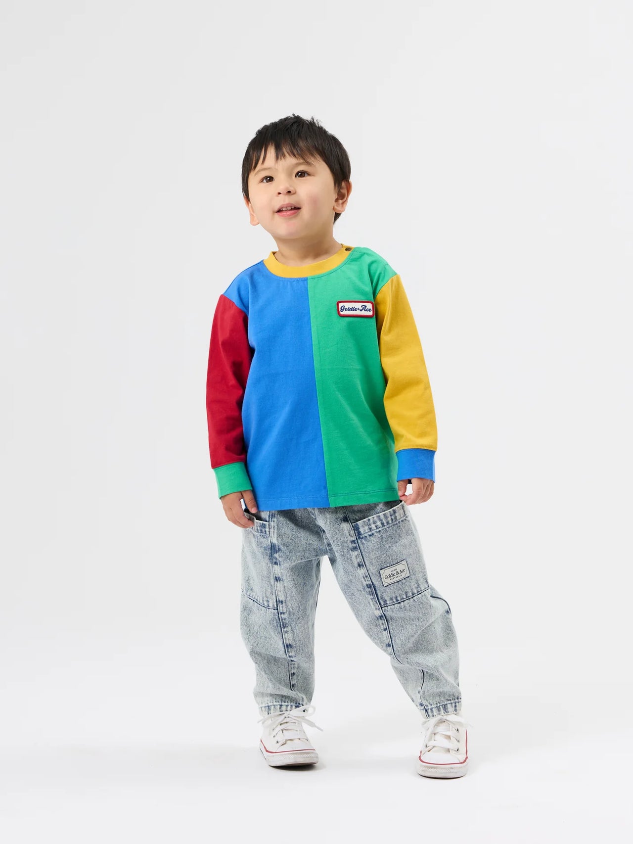GOLDIE & ACE SPLICE COLOURBLOCK TOP
