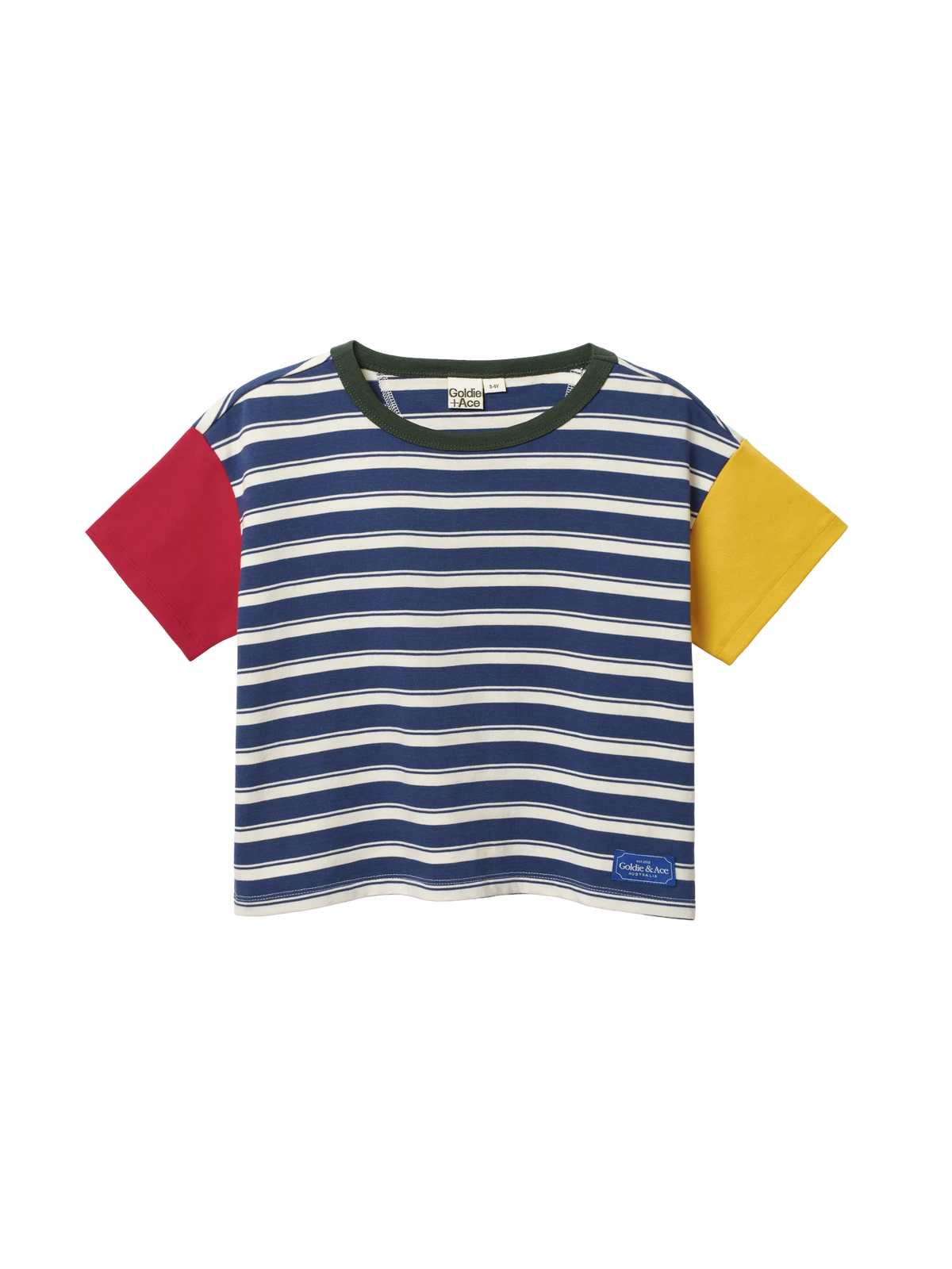 GOLDIE & ACE OVERSIZED STRIPE T-SHIRT
