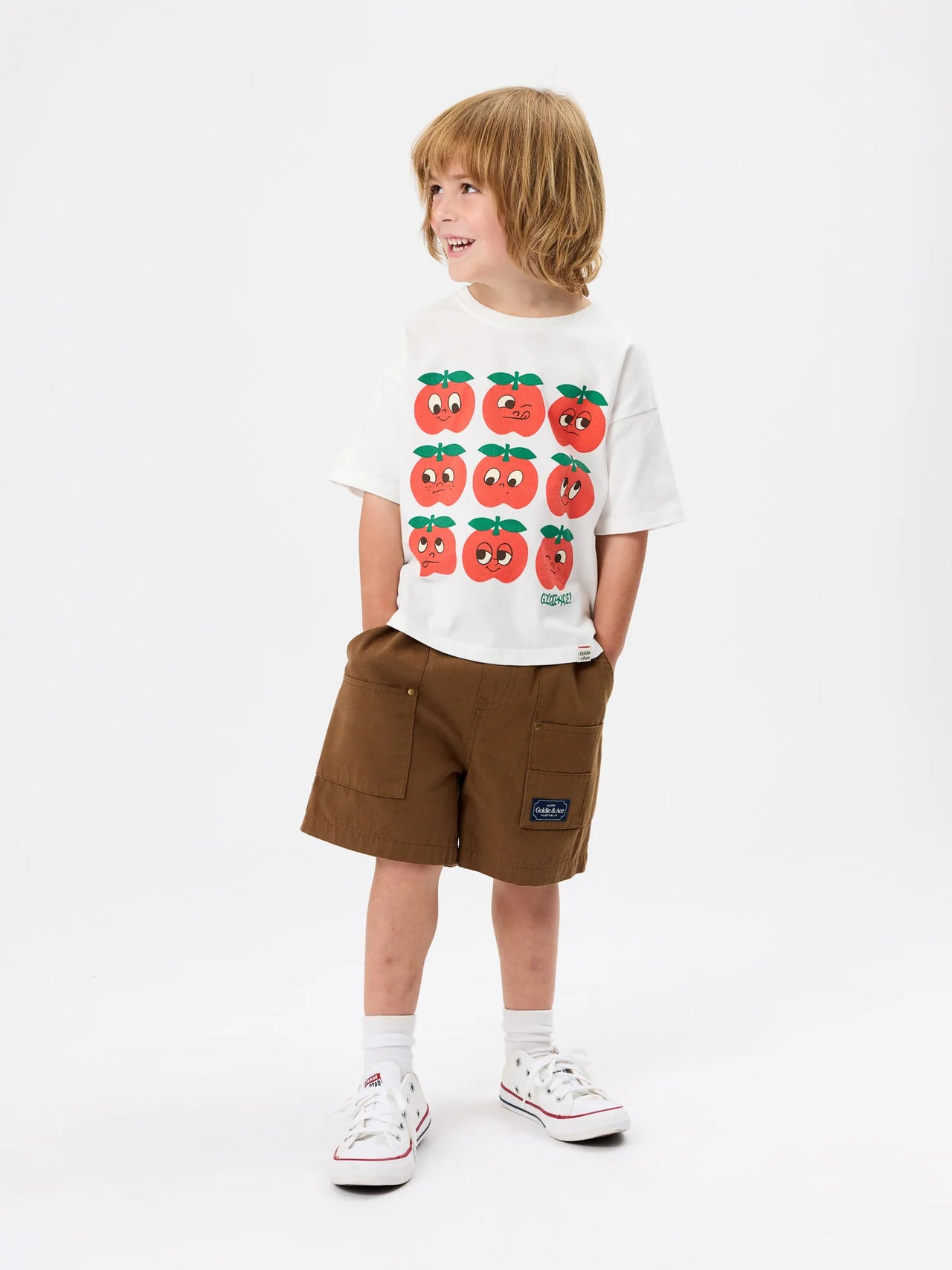 GOLDIE & ACE APPLE PARTY T-SHIRT