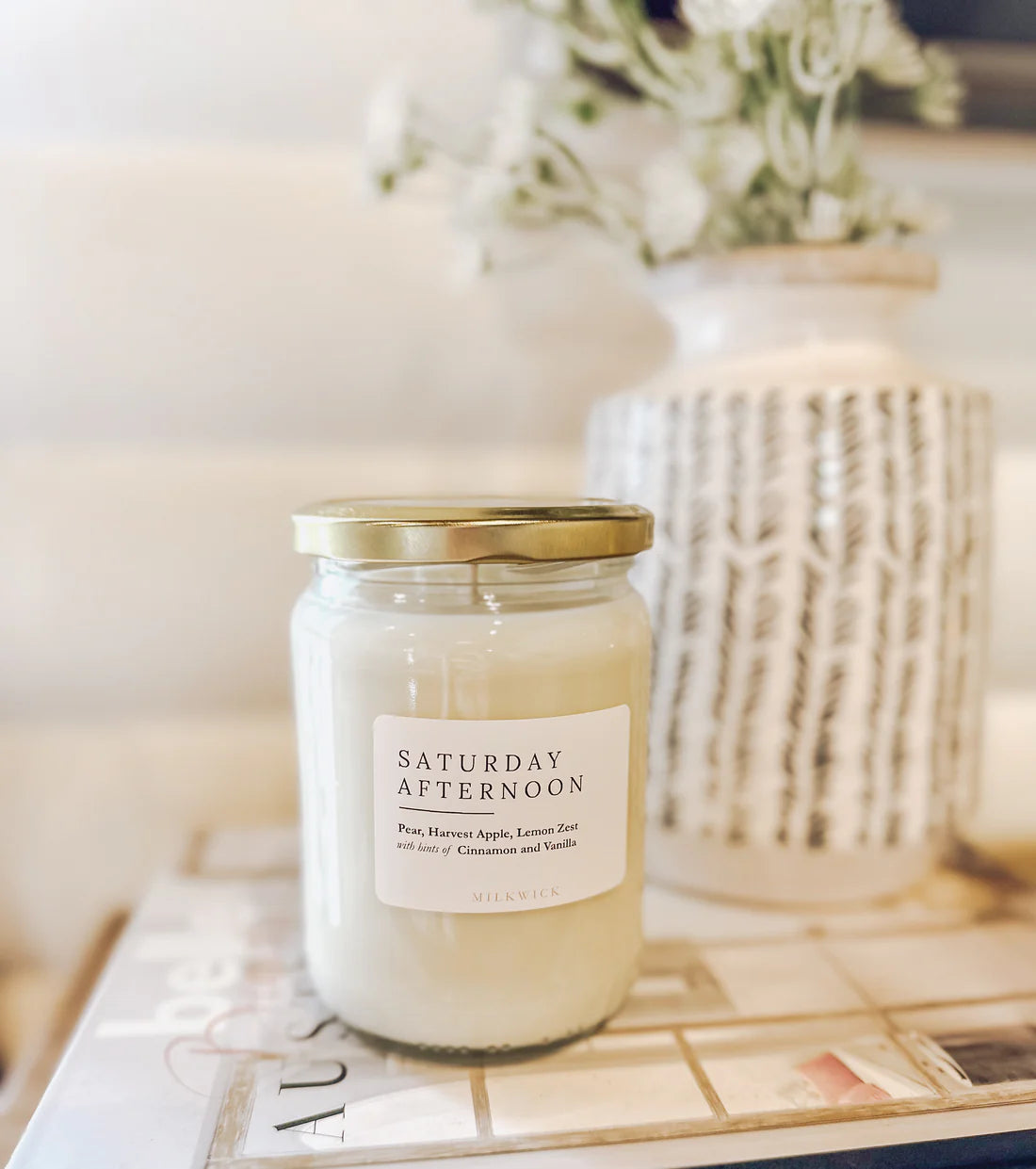 MILKWICK SATURDAY AFTERNOON CANDLE LGE 250ML