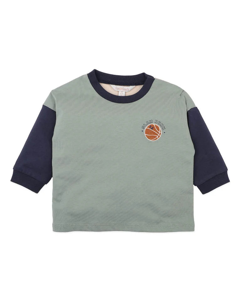 FOX & FINCH WILD SIDE BASKETBALL TEE