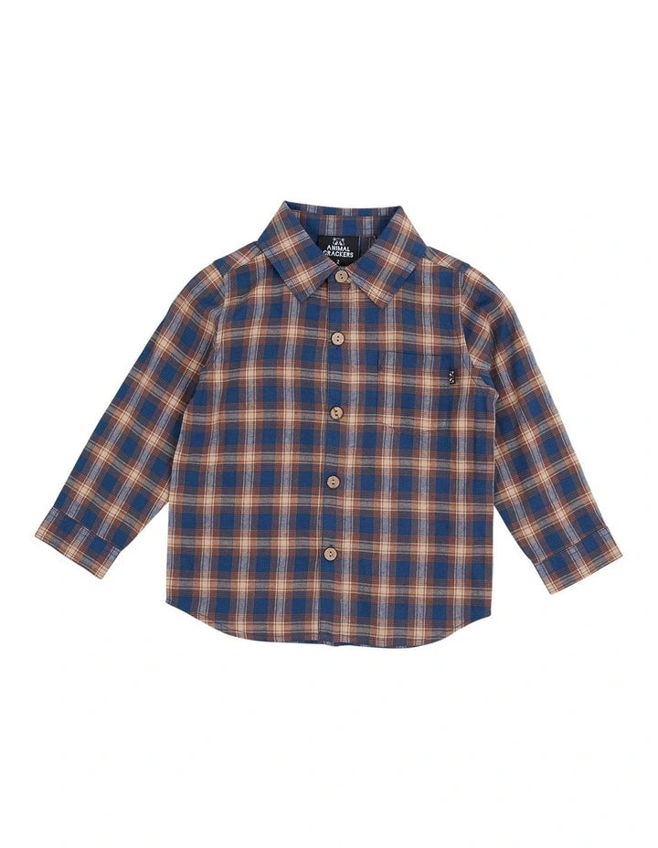 ANIMAL CRACKERS CROSSCHECK LS SHIRT