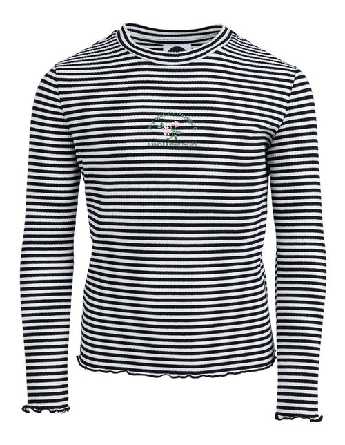 EVE GIRL TULLY LONG SLEEVE RIB TEE