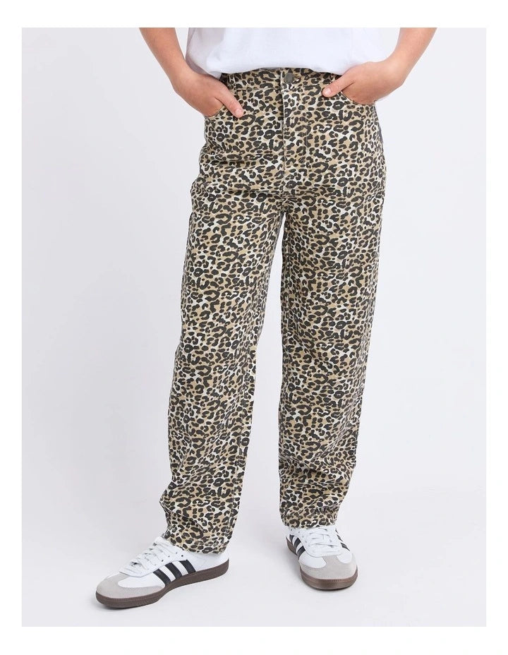 EVE GIRL BRIONY LEOPARD JEAN