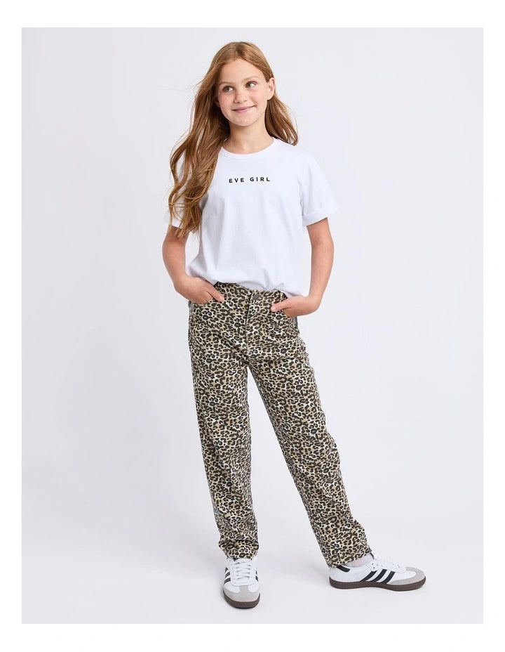 EVE GIRL BRIONY LEOPARD JEAN