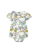 MILKY DAISY CHAIN BUBBYSUIT