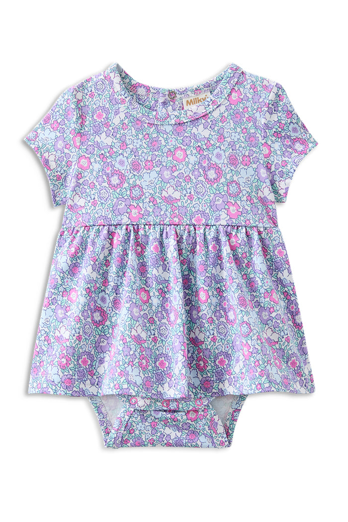 MILKY PRETTY POSY BABY DRESS