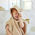 SUNSHINE NATURAL HOODED PONCHO
