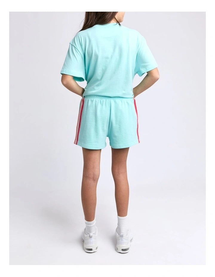 EVE GIRL RETRO TEE LIGHT BLUE