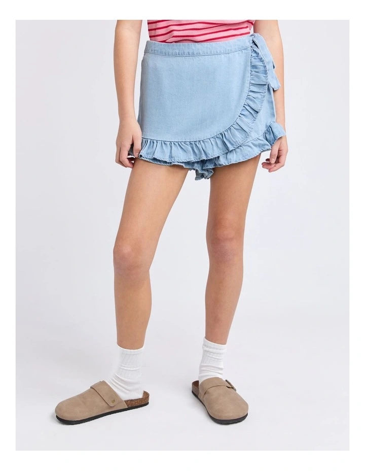 EVE GIRL HAZEL SKORT LIGHT BLUE