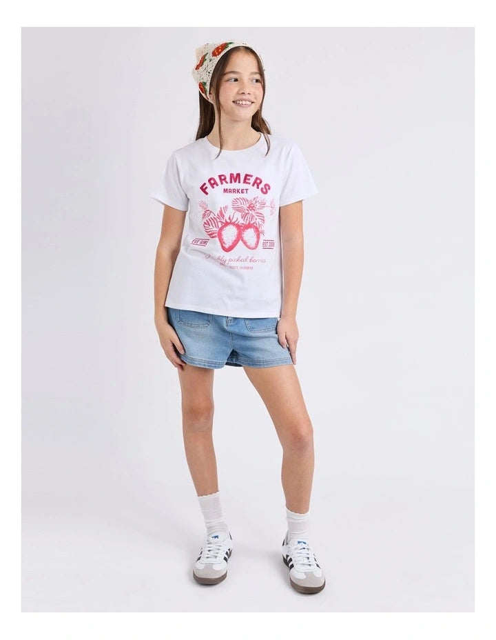 EVE GIRL FARMERS MARKET TEE