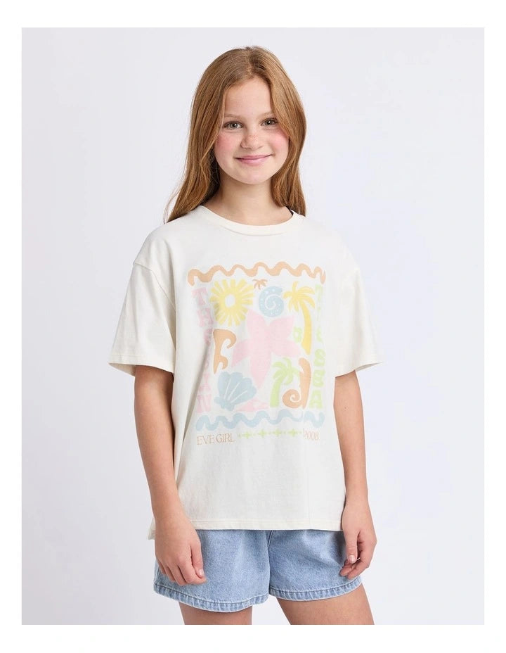 EVE GIRL TROPICAL TEE