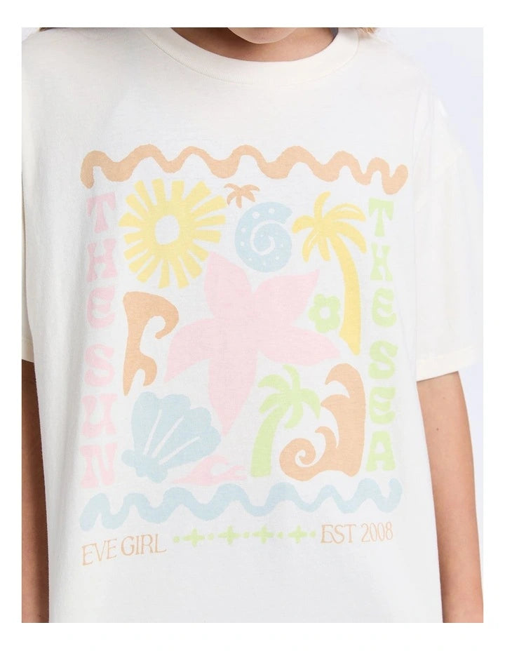 EVE GIRL TROPICAL TEE