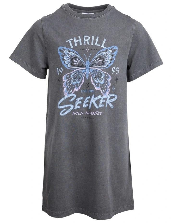 EVE GIRL WILD HEART TEE DRESS