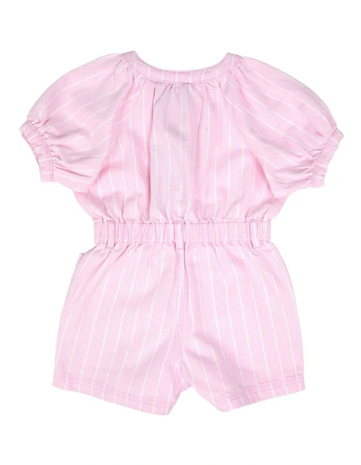 ANIMAL CRACKERS PENNY PLAYSUIT PINK