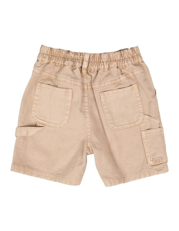 ANIMAL CRACKERS GLIDE SHORT TAN