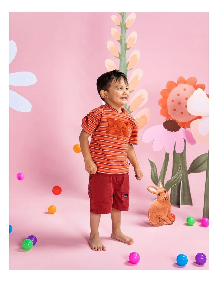 ANIMAL CRACKERS GLIDE SHORT RUST